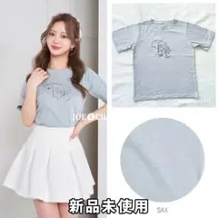 ダーリッチ darich モノグラムTシャツ SAX