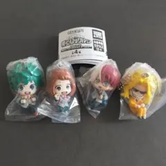 【コンプリート】でふぉフィグ！僕のヒーローアカデミア キーホルダー 全4種セット