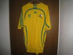 ワールドカップ 2002 セネガル代表 サイン入り ユニフォーム ラスタ