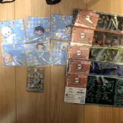 鬼滅の刃 一番くじ E賞 アクリッツマスコット ハーフタオル アクリルチャーム