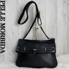 PELLE MORBIDA ペッレモルビダ シュリンクレザー ショルダーバッグ