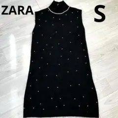 ZARA ブラックワンピース　Sサイズ