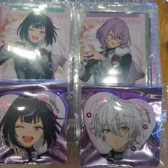 あんスタスタフォニ　ランダムカード　ランダムハート缶バッジ　エス　ユメ　カンナ