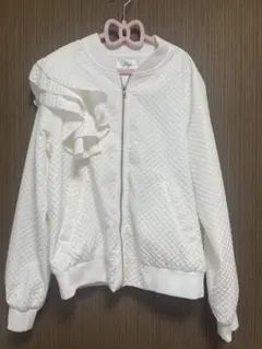 Myu フリルブルゾン　ホワイトのサムネイル