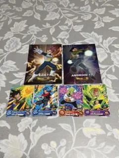 ④ドラゴンボールカードゲーム ベジータ アンドロイド17 レアセット まとめ
