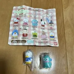 【未開封】サンリオ　めじるしアクセサリー　BANDAI カプセルトイ 2点セット