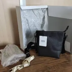【未使用】TAKEO KIKUCHI タケオキクチ　ミニショルダー　牛革　レザー