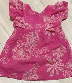 zaraお花刺繍ワンピース 80