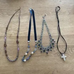 ハンドメイド　ネックレスまとめ売り