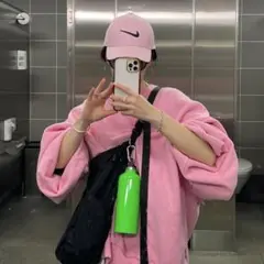 【新品未使用】wee9s OSUMITSUKI sweat FREE ピンク