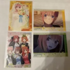 五等分の花嫁　クリアカード　中野一花　中野四葉