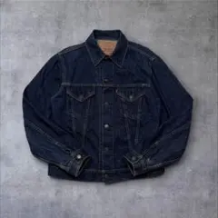 90s リーバイス 濃紺 デニムジャケット 557 3rd 復刻 ビッグE