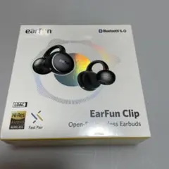 EarFun Clip ワイヤレスイヤホン ブラック