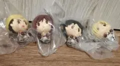 一番くじ 進撃の巨人 G賞 ちょこのっこ 4種 サシャ アニーエレンエルヴィン