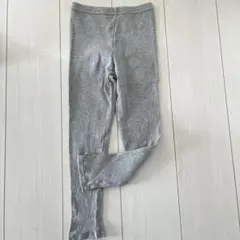GU キッズレギンス 120-130cm グレー