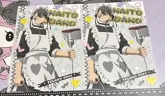 桃源暗鬼　ジャージメイド　A5ポストカード　無陀野無人　2枚セット