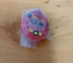 たまごっち ガチャガチャ クリアピンク　まめっち