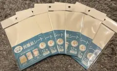 剥離紙シート　シール台紙　６セット　片面12枚入り　未開封　匿名配送