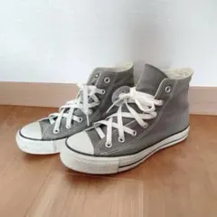 コンバース オールスター グレー ハイカットスニーカー