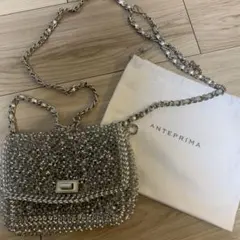 ANTEPRIMA ショルダーバッグ シルバー