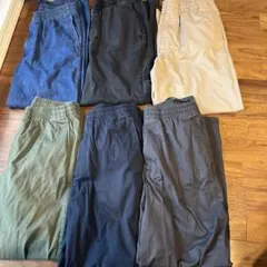 格安　ユニクロ　ストレッチイージーアンクルパンツ　S サイズ　6本