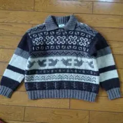 Blue Family ウール 襟付きセーター