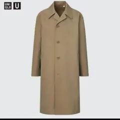 ブラウン ステンカラーコート