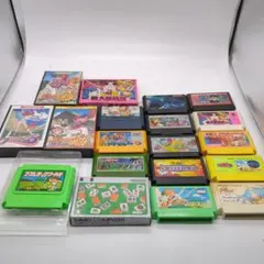 ファミコンソフトコレクション　約１６本　まとめ売り　動作未確認　元箱あり　他