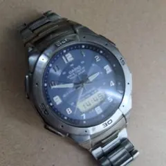 稼働品.CASIO WAVE CEPTOR デジアナ 腕時計