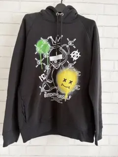 NO COMMENT PARIS ノーコメントパリ　パーカー　ブラックのサムネイル