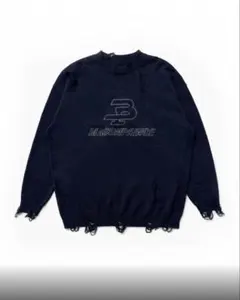 MASONPRINCE ニット　セーター　ダメージのサムネイル