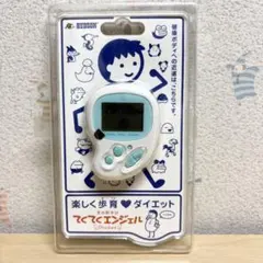 てくてくエンジェルPocket ホワイト&アイスブルー 万歩計 歩数計 レトロ 希少】てくてくエンジェルPocket 歩数計 ホワイト&アイスブルー - メルカリ