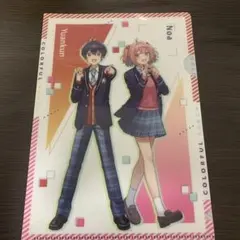 カラフルピーチクリアファイル