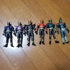 そ*ち様 仮面ライダークウガ ソフビフィギュア 6体セット