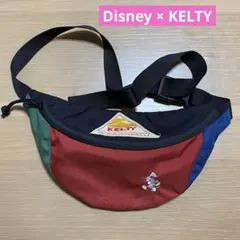限定レア！ディズニー　KELTY ケルティ　コラボ　ボディバッグ　ウエストポーチ