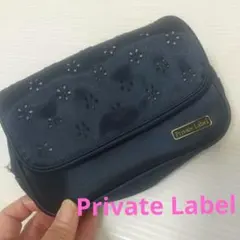 Private Label プライベートレーベル レディース ポーチ 花柄型抜きのサムネイル