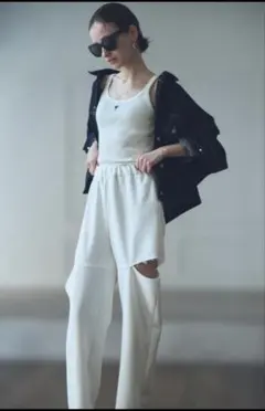 bluelea ブルレア side slit sweat pants スウェット - メルカリ