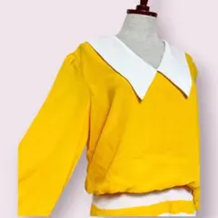 【最終価格】vintageヴィンテージワンピースプリーツ切替レトロUSA海外古着