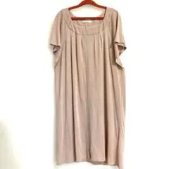 Rose Tiara ラメニットフレアスリーブバックリボンチュニックサイズ42
