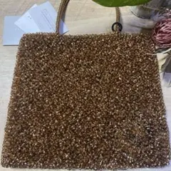 ヴィンテージANTEPRIMA スクエア ワイヤーバック／ブラウンゴールド美品！