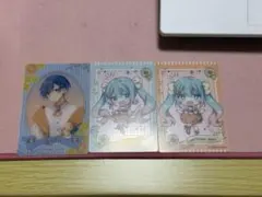 フリューくじ　Citrus Miku　G賞 初音ミク KAITO 3枚セット