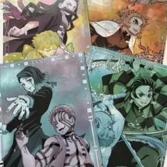 鬼滅の刃　クリアファイル　4点セット