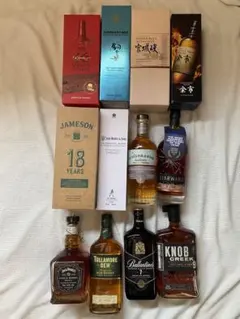 ウイスキー 12本セット まとめ売りのサムネイル