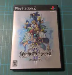 キングダムハーツ2 ハガキ・クイックマニュアル付 ps2 動作品②　スクエニ