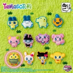 たまごっち ぬいピン アップリケバッジ しましまっち