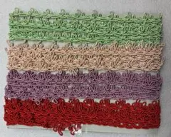 レースリボン4本セット　長さトータル約8m