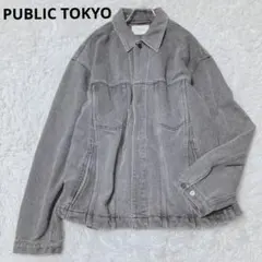□PLUS OTO.HA プラスオトハ バックコクーン Gジャン デニム - メルカリ