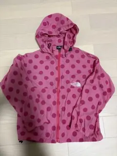 THE NORTH FACE コンパクトノマドジャケット 130 ピンクドット