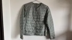 UNIQLO ULTRA LIGHT DOWN グレーダウンジャケット