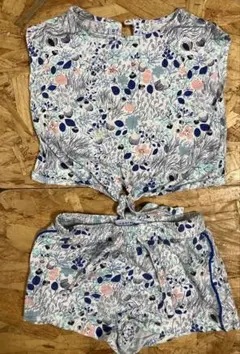 ジンジャースナップス　70 80cmトップス&ショートパンツ　おそろい2点セット